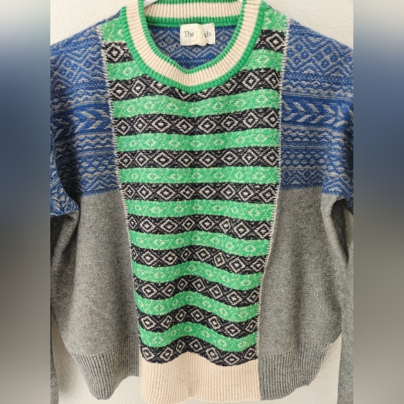 The Reeds x J.Crew Multicolor Fair Isle Sweater - Size M - Picture 3 of 7